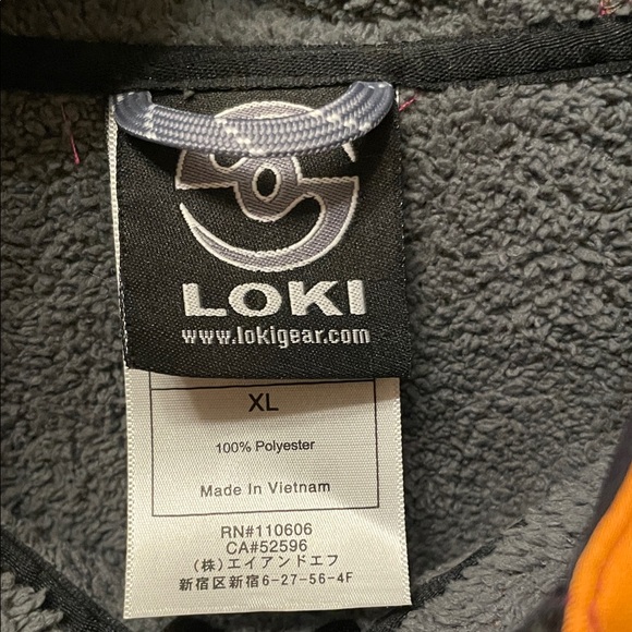 Loki Mountain Jacket with Built-in Mittens and Face Mask Size XL - Picture 3 of 7